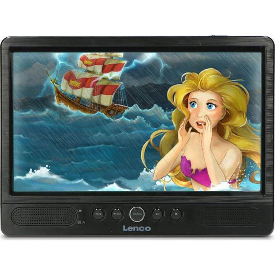 Lenco  DVP-1045 portabler DVD Player dual screen 