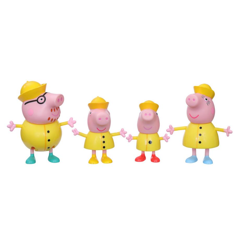 Hasbro  Peppa Pig Regentag mit Familie Wutz 