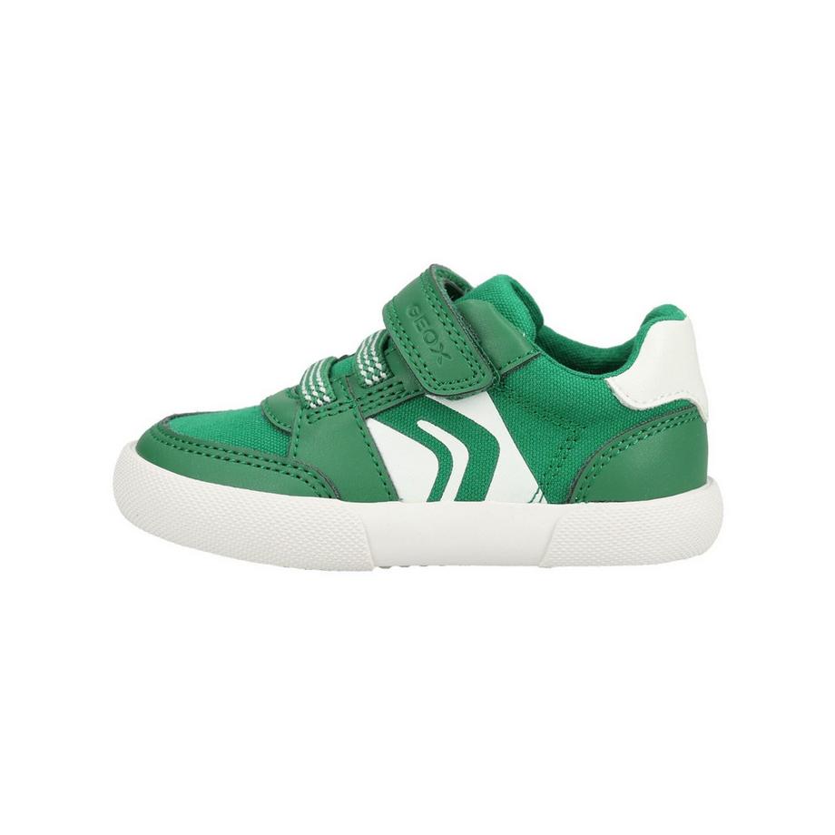 GEOX Basket avec fermeture velcro et lacets élastiques  
