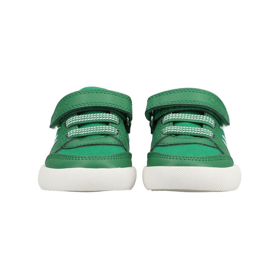 GEOX Basket avec fermeture velcro et lacets élastiques  