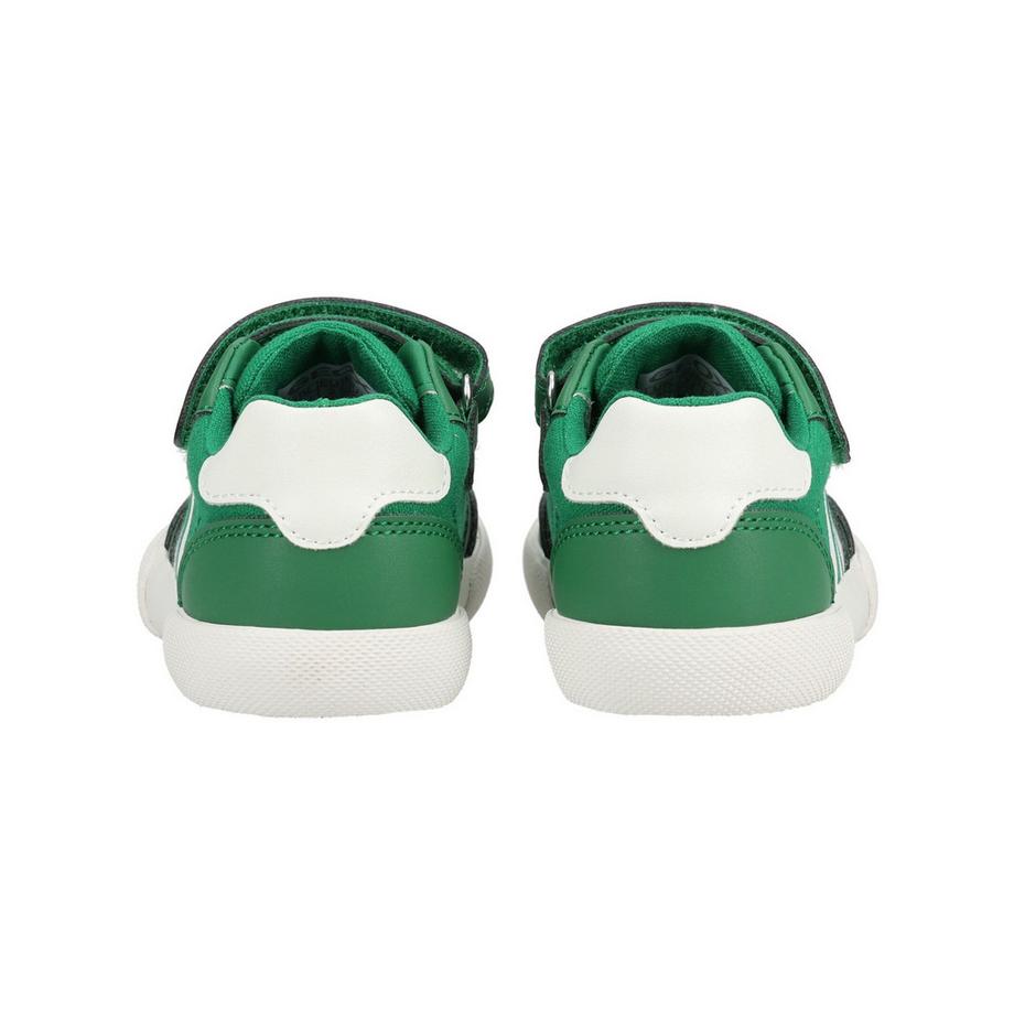 GEOX Basket avec fermeture velcro et lacets élastiques  