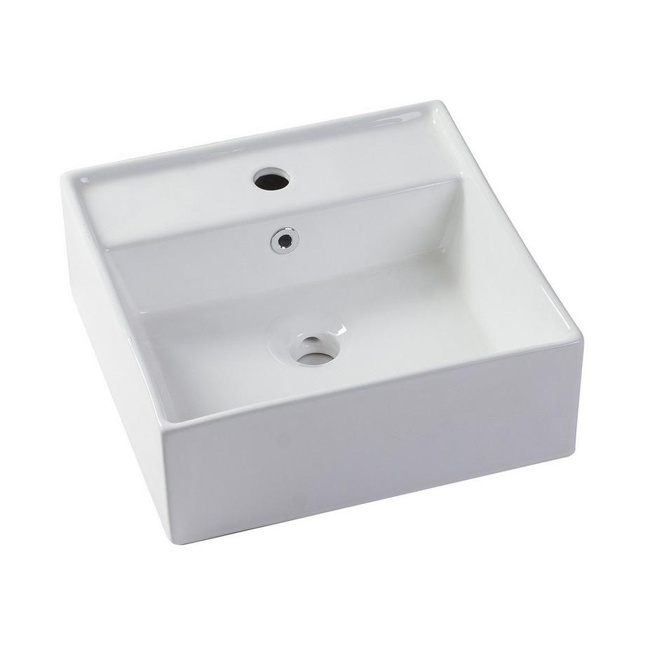 Vente-unique Meuble de salle de bain suspendu avec double vasque à poser et miroir - Placage chêne - 120 cm - MILIPAM  