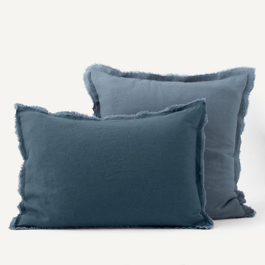 AM.PM Alhanasia Taie d'oreiller en lin lavé  