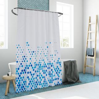 Northix Rideau de douche 180x200 cm avec motif  