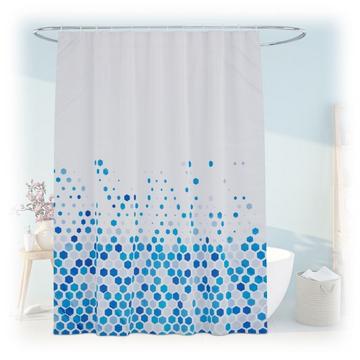Rideau de douche 180x200 cm avec motif