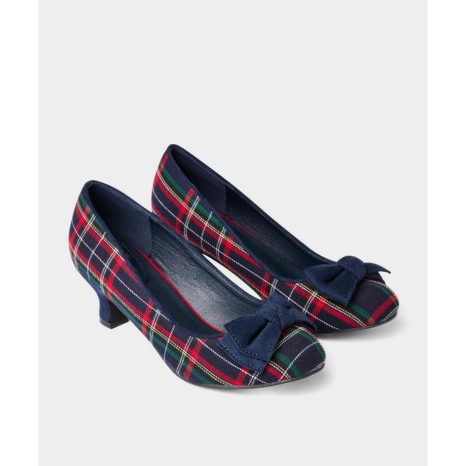 Joe Browns  Karierte Pumps miter Schleife 