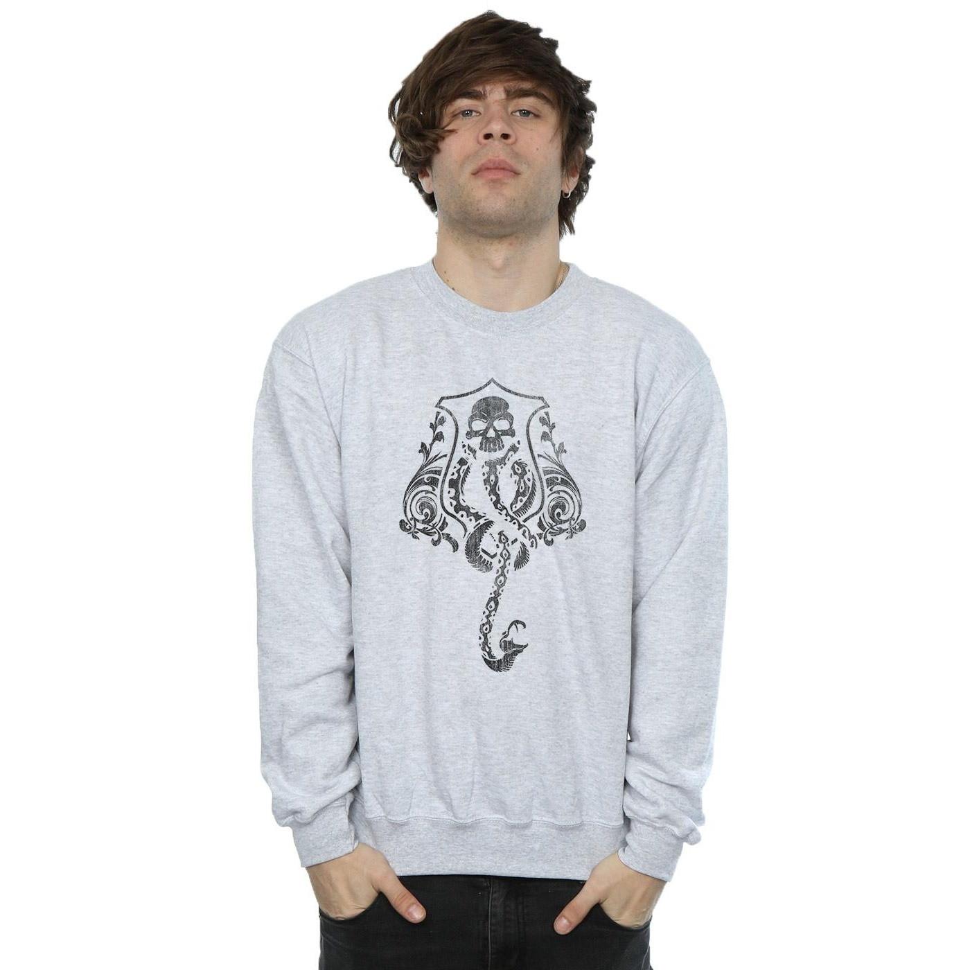 Harry Potter Death Eater Skull Regular Fit Sweatshirt  