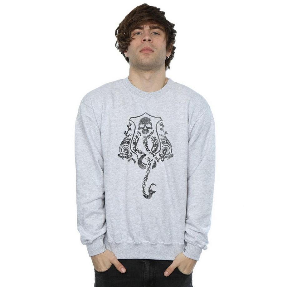 Harry Potter Death Eater Skull Regular Fit Sweatshirt  