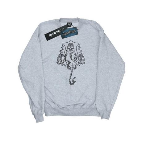 Harry Potter Death Eater Skull Regular Fit Sweatshirt  