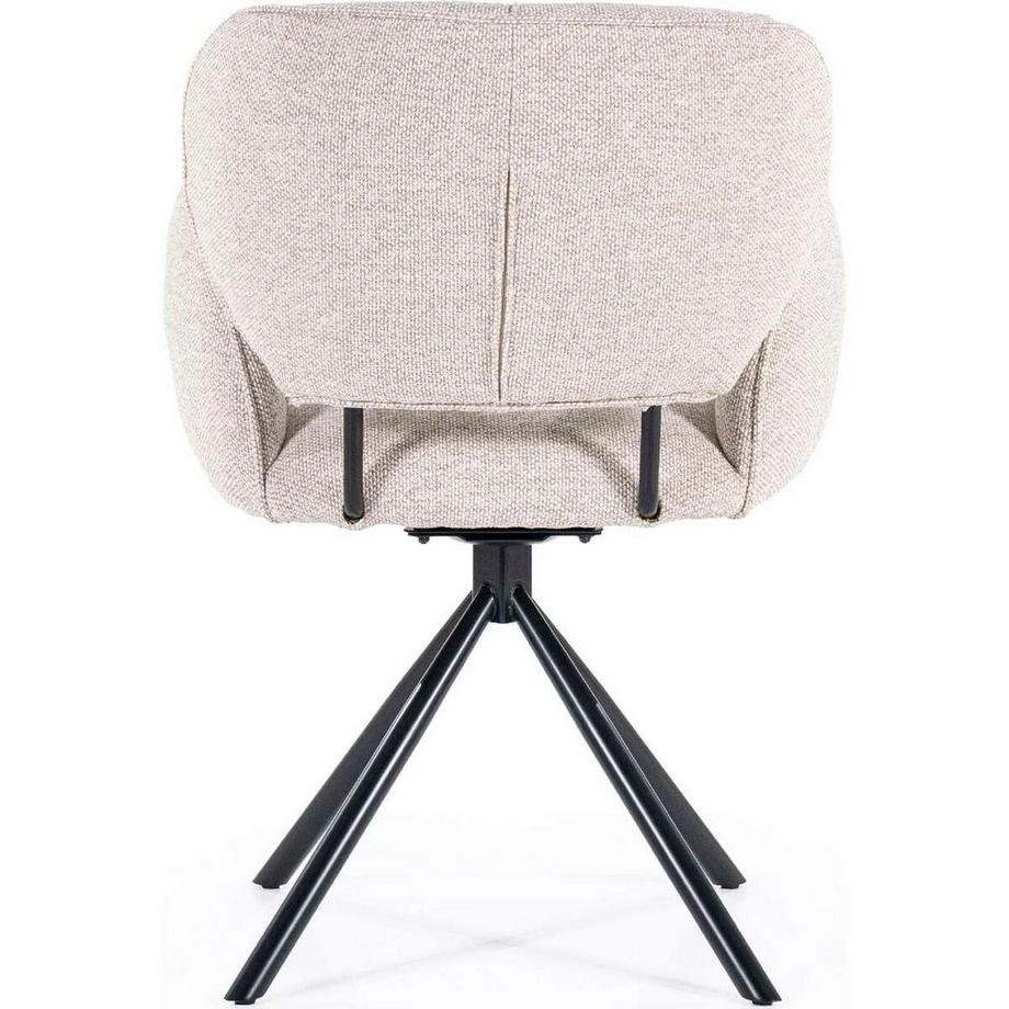 mutoni Drehstuhl Rosalin Moon taupe  