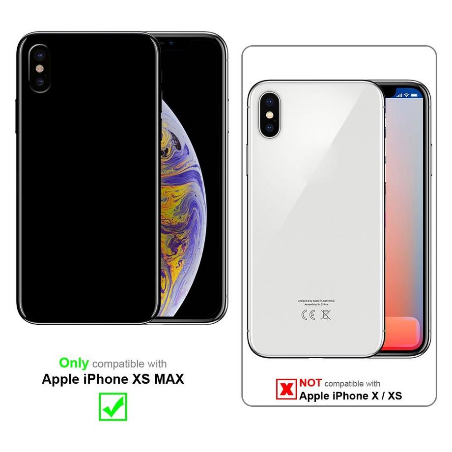 Cadorabo  Custodia per iPhone XS MAX con protezione della fotocamera 
