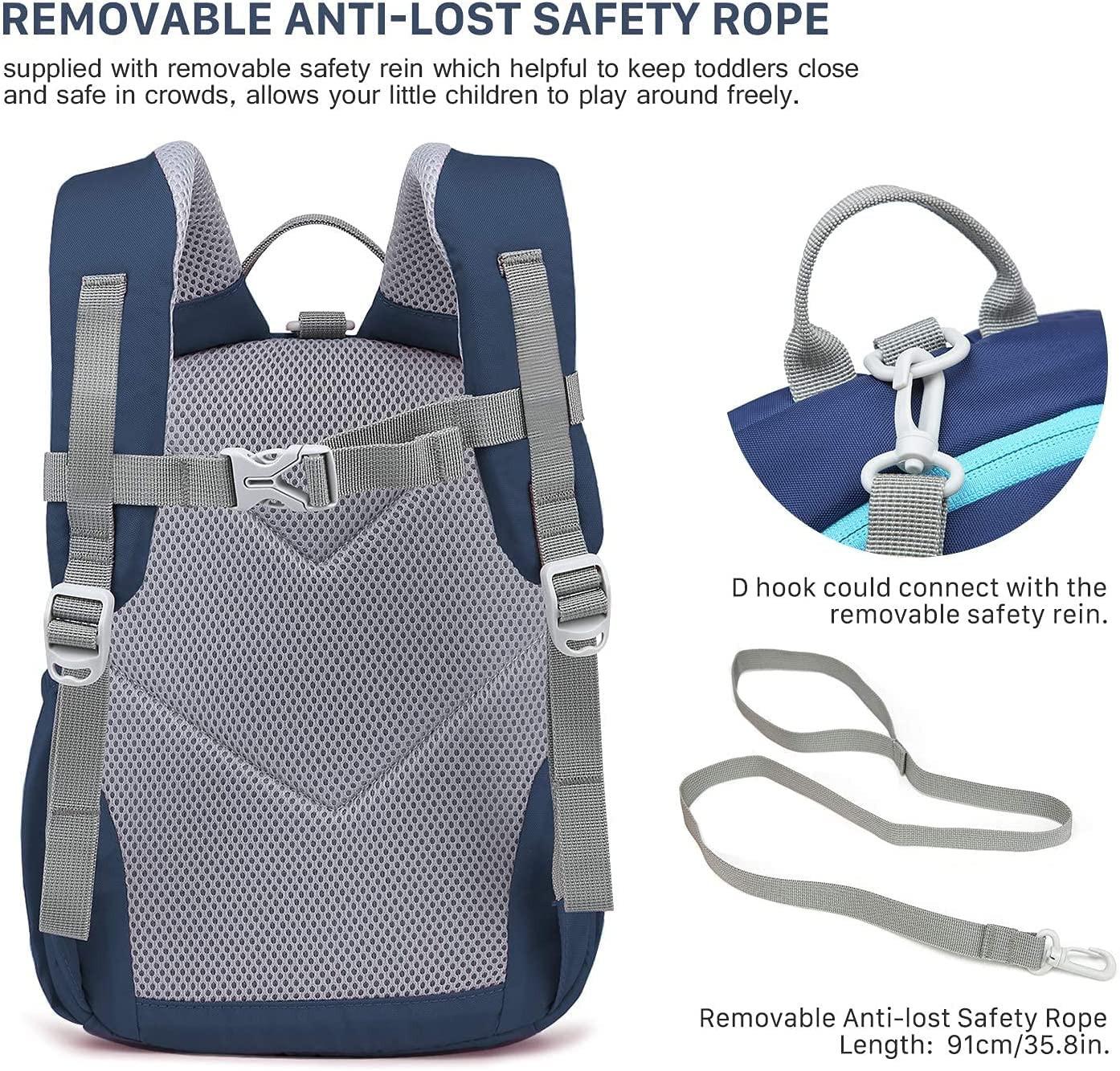 Only-bags.store Kleinkind Rucksack mit Leine Kindergarten Rucksack  