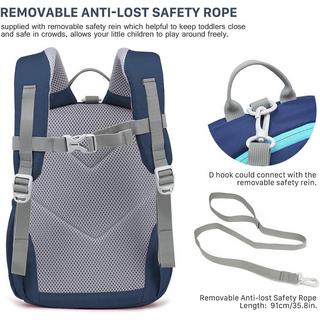 Only-bags.store Kleinkind Rucksack mit Leine Kindergarten Rucksack  
