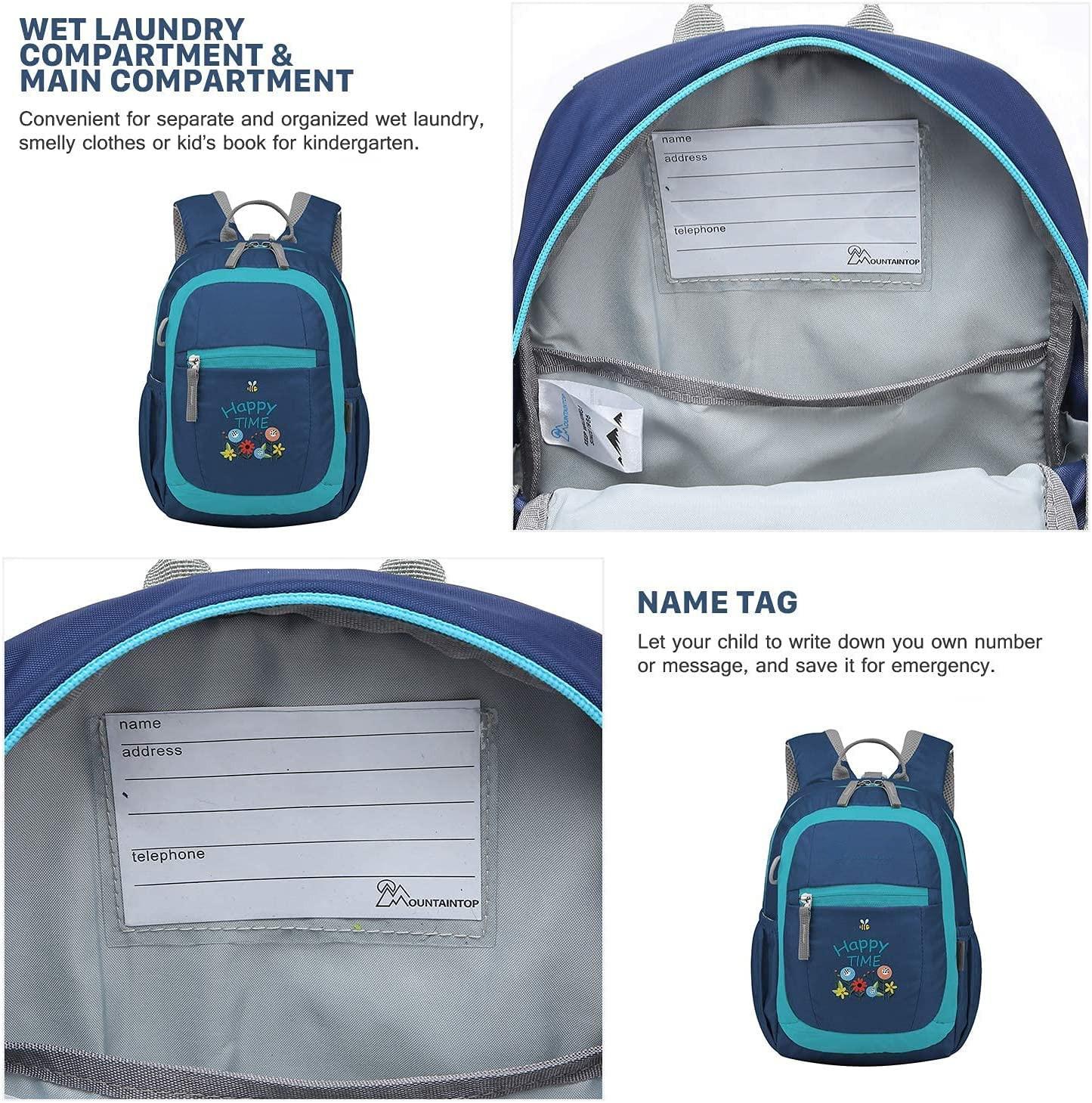 Only-bags.store Kleinkind Rucksack mit Leine Kindergarten Rucksack  