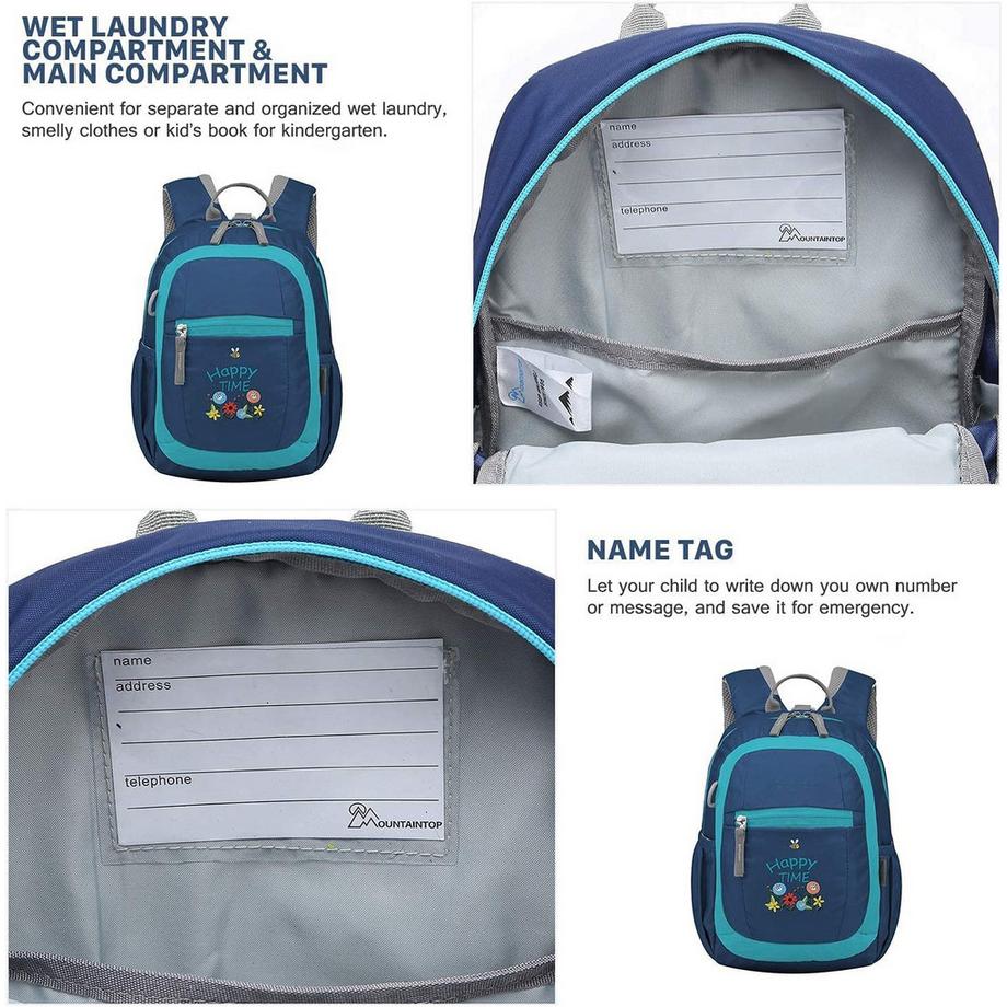 Only-bags.store Sac à dos pour tout-petits avec laisse Sac à dos pour jardins d'enfants  