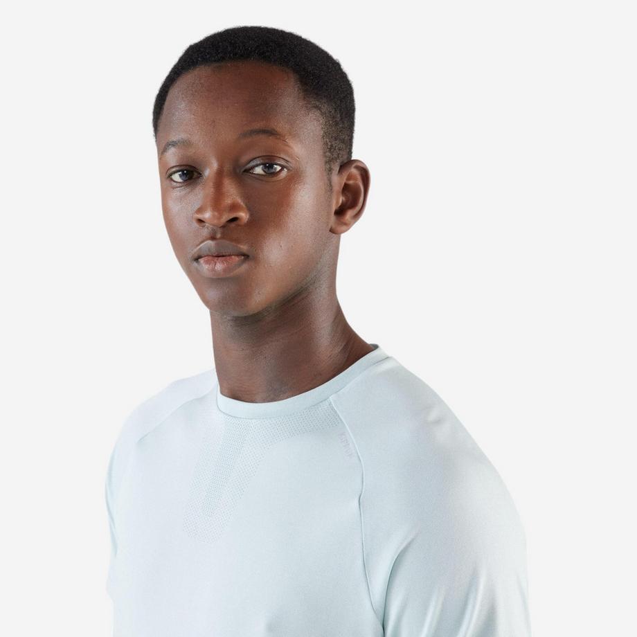 KIPRUN  T-shirt running uomo senza cuciture 