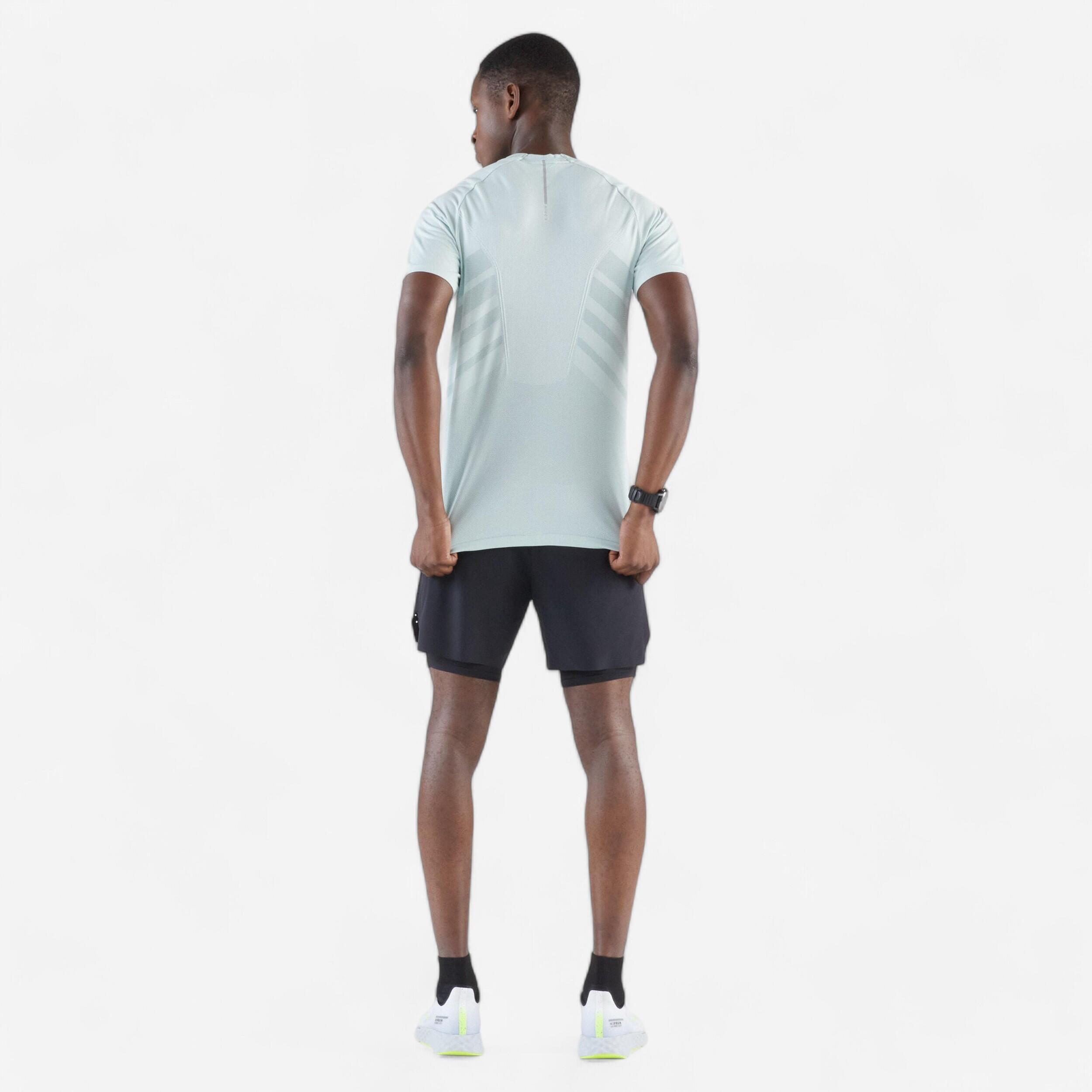 KIPRUN  T-shirt de course homme sans couture 