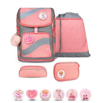 SMARTY Schulrucksack-Set Minimal Triangels