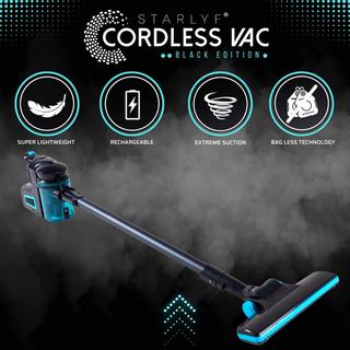 STARLYF Cordless Vac Black Edition-Kabelloser Staubsauger  