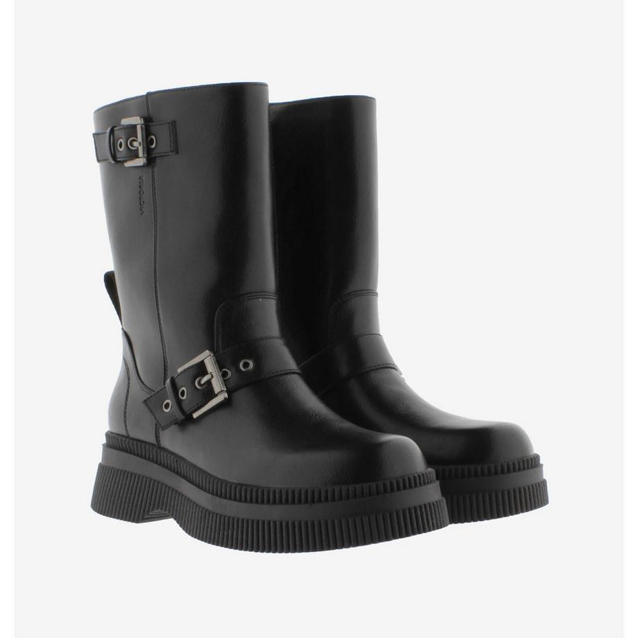 Victoria  stivaletti dublin hebillas efecto piel 