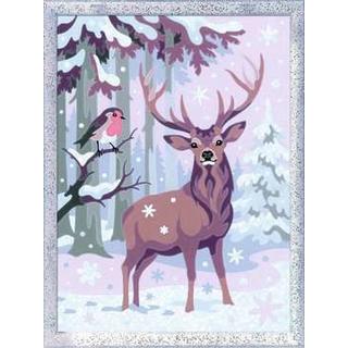 Ravensburger  Ravensburger CreArt Festive Friends Colore per kit di verniciatura in base ai numeri 