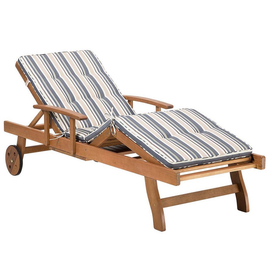 Beliani Liegenauflage aus Polyester Klassisch TOSCANA  