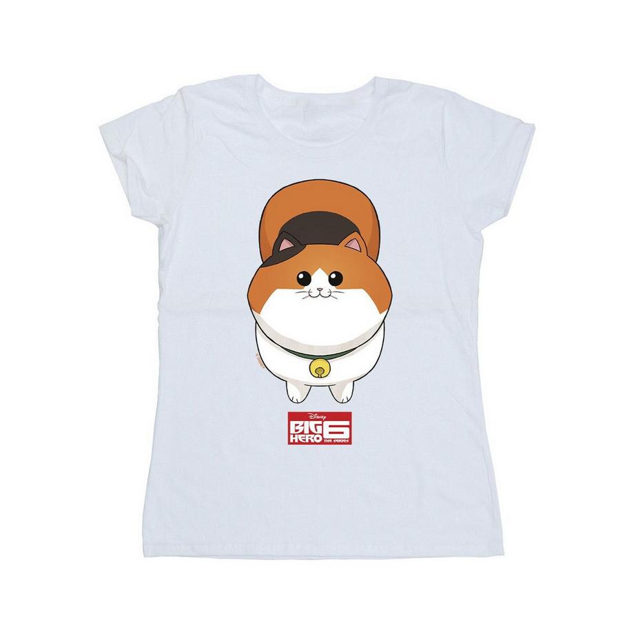 Disney Big Hero 6 Mochi Chat T-Shirt Imprimé  