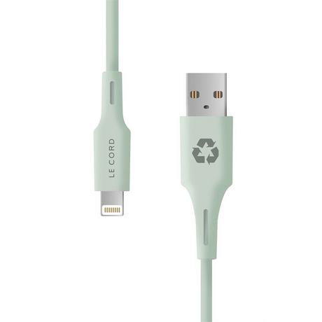 Le Cord  Minimal Series 1.2 (USB-A to Lightning) - Pale Pine 