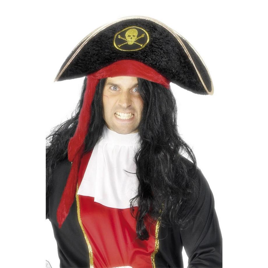 smiffys Chapeau Tricorne De Déguisement Motiftyle Tête De Mort  