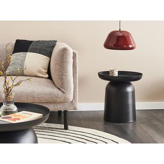 Beliani Table d'appoint en Métal Industriel TORRENS  