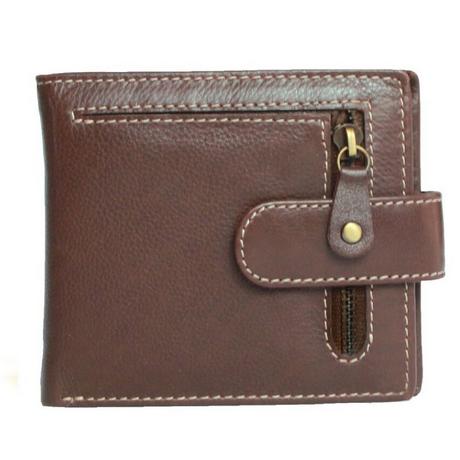 Eastern Counties Leather  Portefeuille double avec Zip 