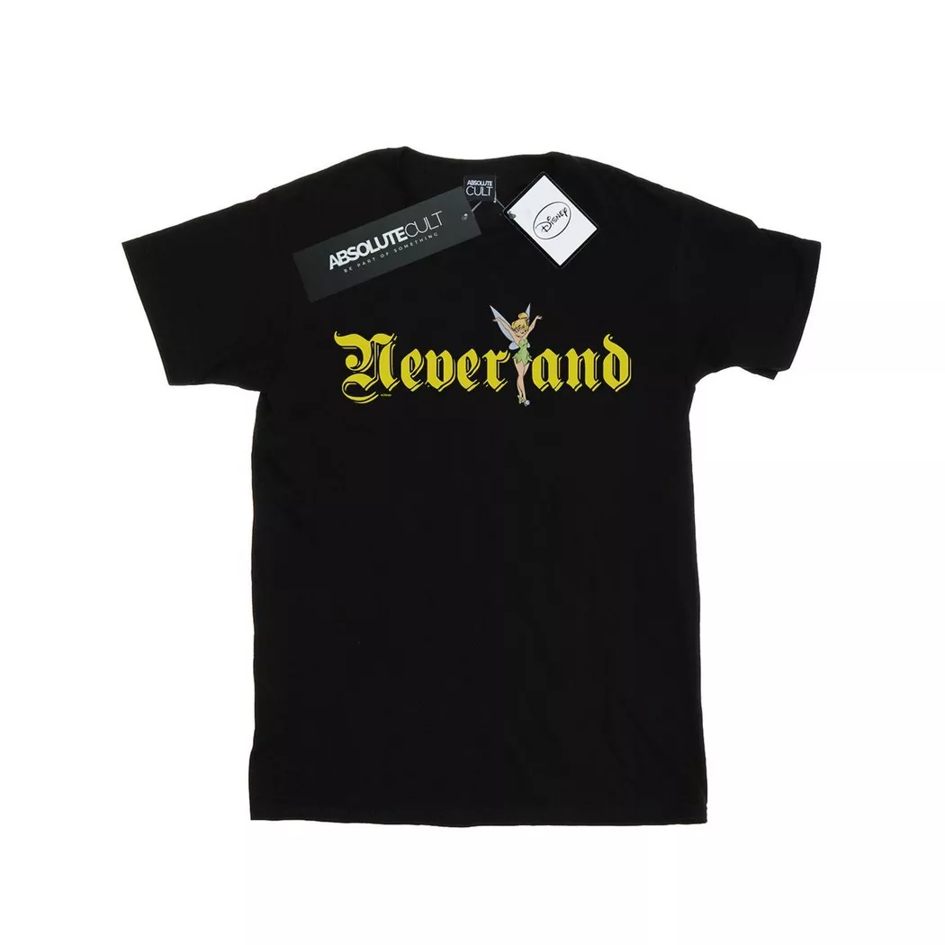 Disney - Neverland TShirt, für Damen, Schwarz, Größe XL
