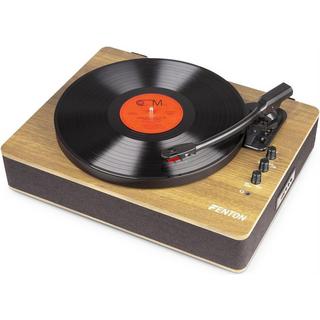 Fenton  RP162LW Plattenspieler HQ, BT, helle Holzoptik 