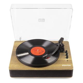 Fenton  RP162LW Plattenspieler HQ, BT, helle Holzoptik 