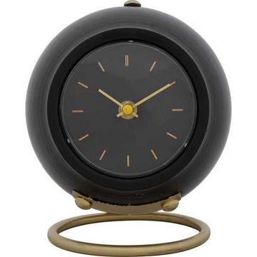 Tischuhr Ball schwarz