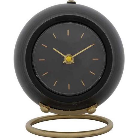 mutoni Tischuhr Ball schwarz  