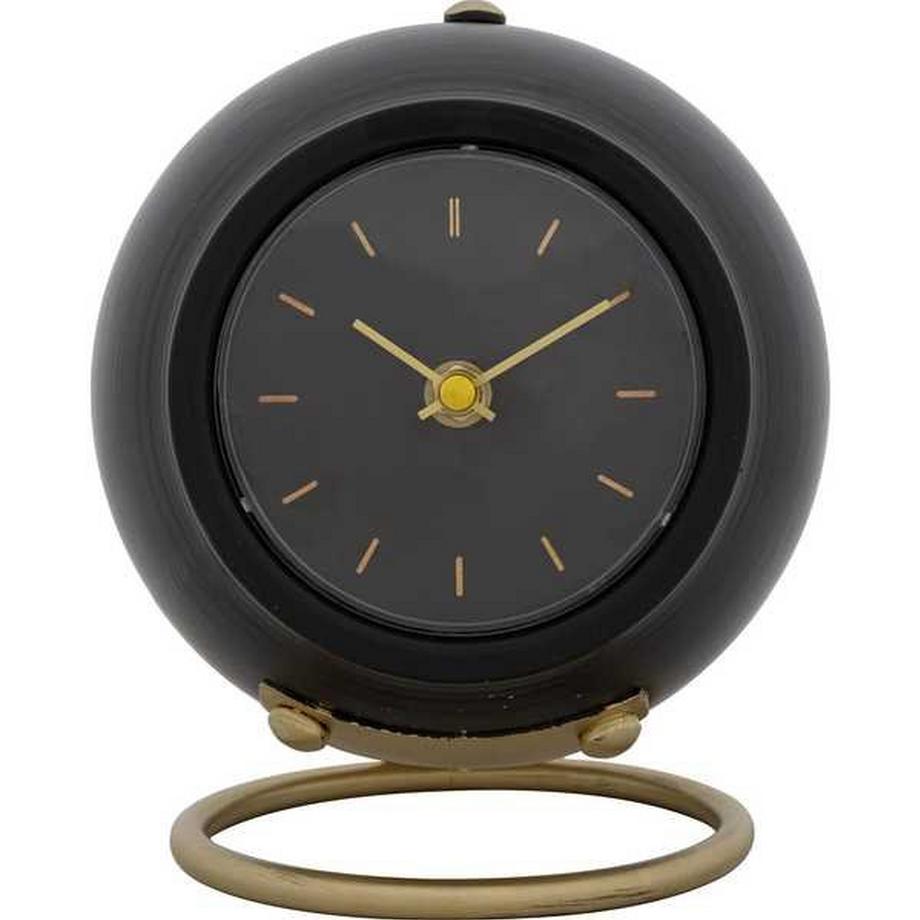 Tischuhr Ball schwarz