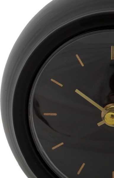 mutoni Tischuhr Ball schwarz  