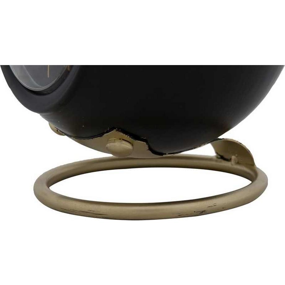 mutoni Tischuhr Ball schwarz  