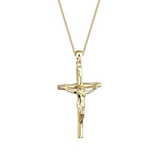 Elli  Halskette Kreuz Jesus Konfirmation Kommunion 