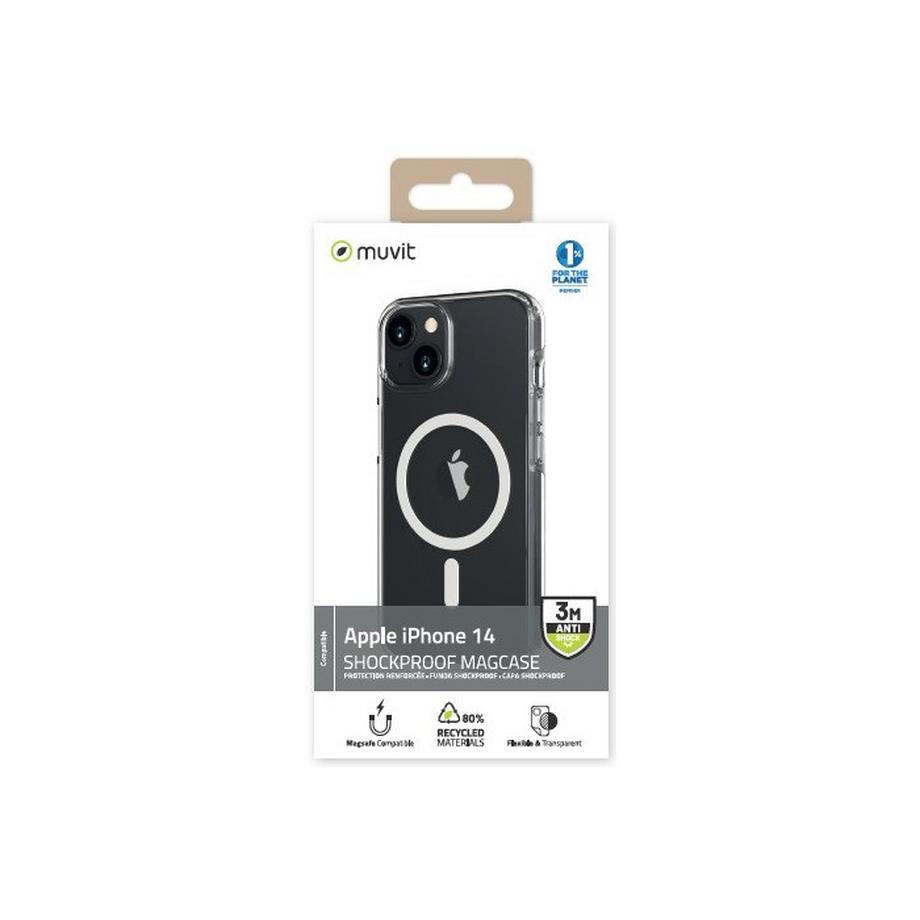 Muvit  Hülle MagSafe kompatibel Apple iPhone 14 