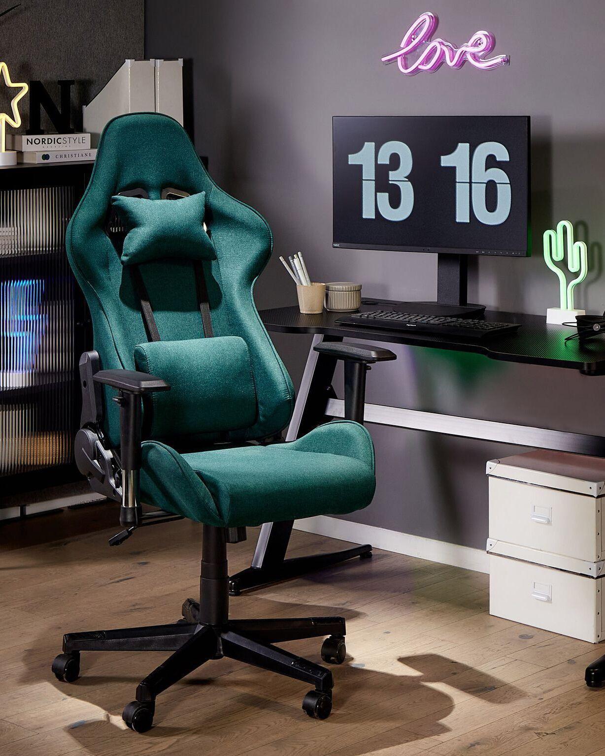 Beliani Gaming Stuhl aus Polyester Modern WARRIOR  