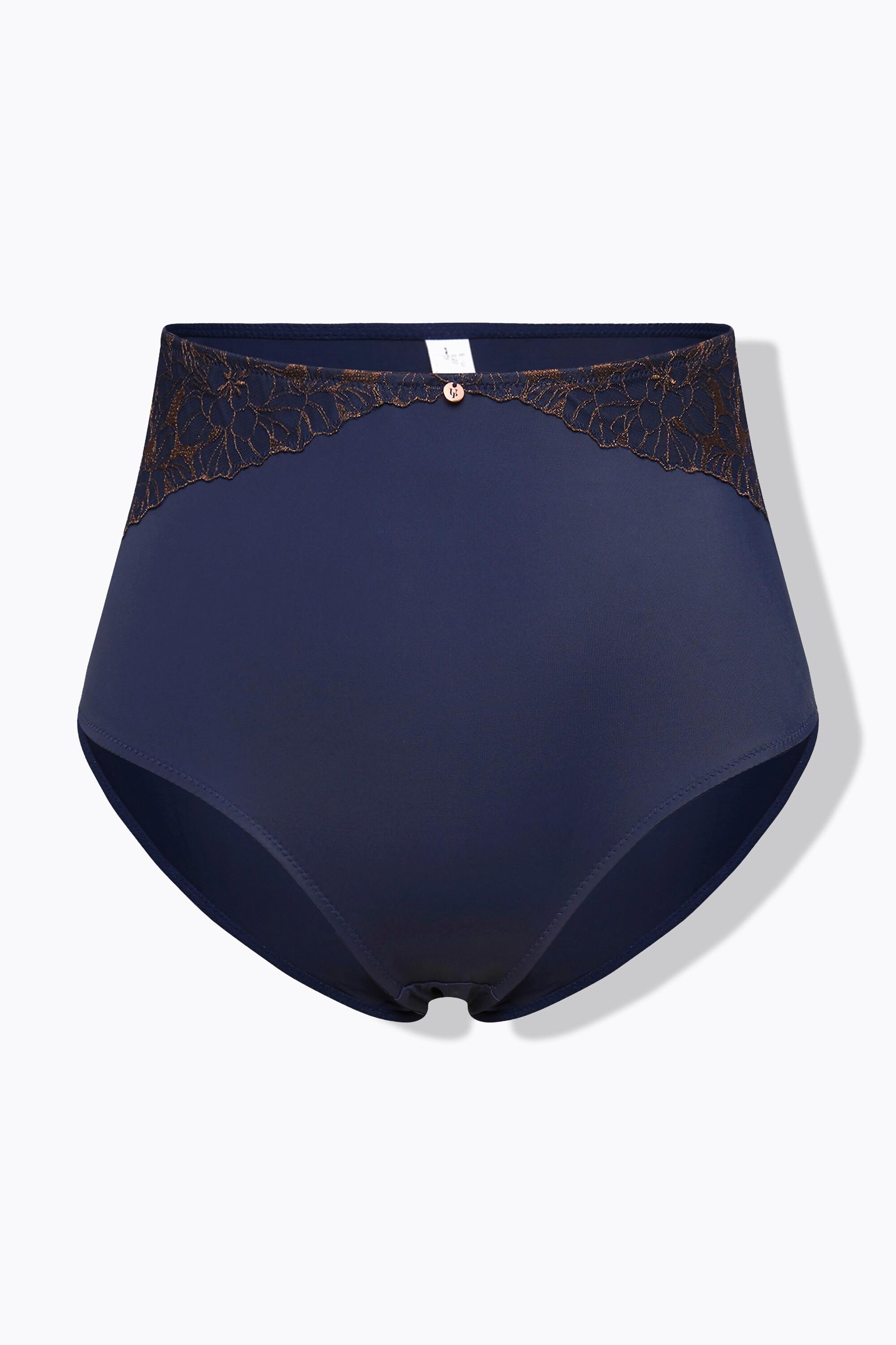 Ulla Popken Culotte maxi Empiècements en dentelle Broderie étoile  