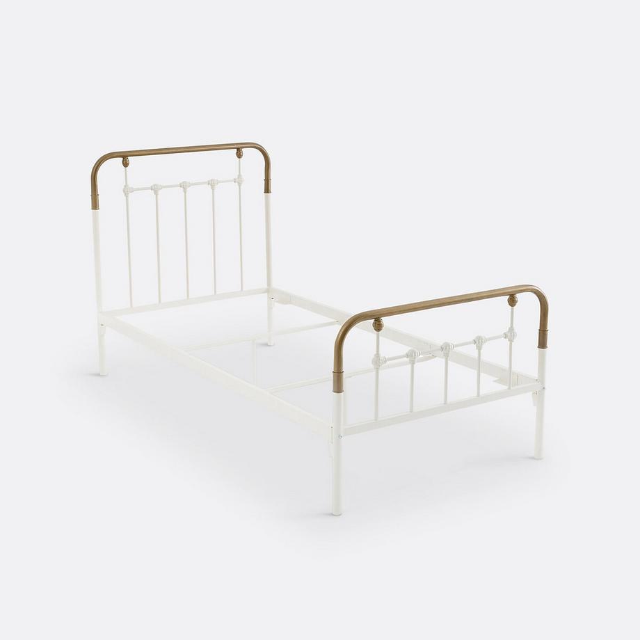 La Redoute Intérieurs Lit en métal acier  