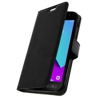 Avizar  Galaxy Xcover 4/4S Flip-Hülle – Schwarz 