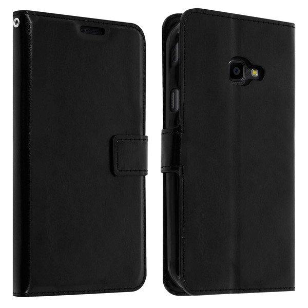 Avizar  Galaxy Xcover 4/4S Flip-Hülle – Schwarz 