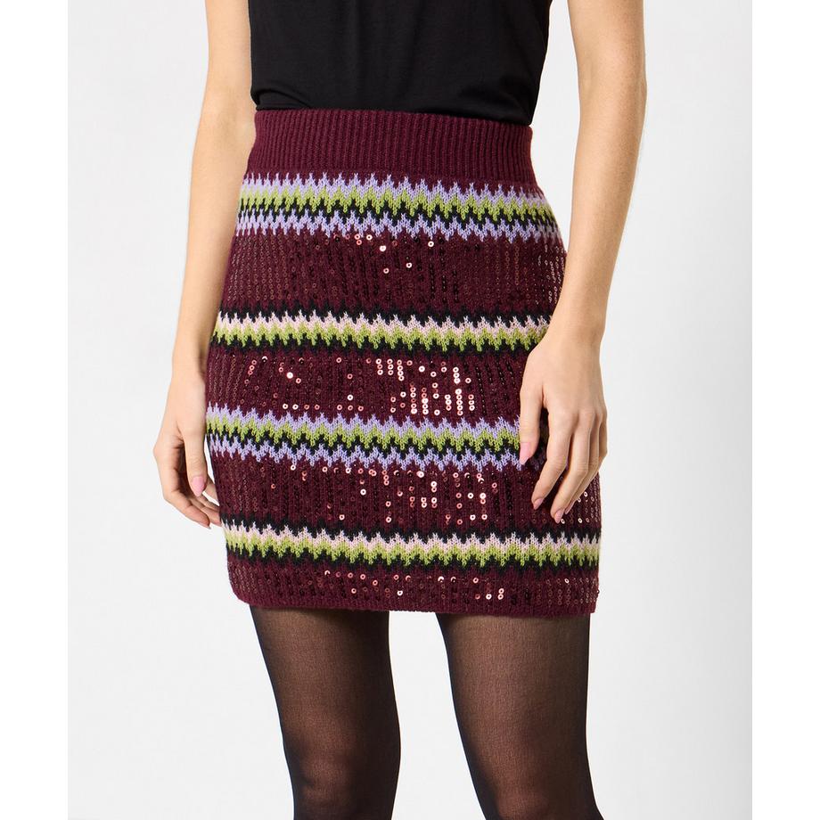 Joe Browns Gestrickter Pailletten Minirock  