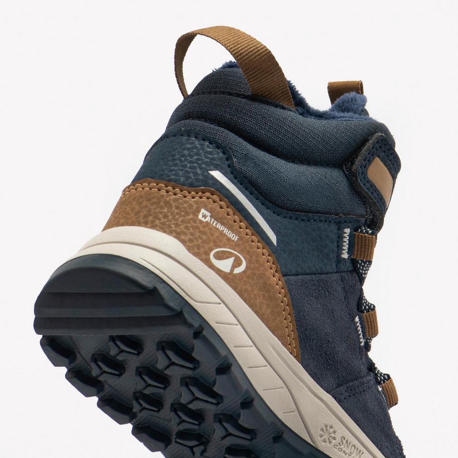 QUECHUA  Wasserdichte Winter-Wanderschuhe in Gr. 28 bis 34, SH500 mit Klettband, 