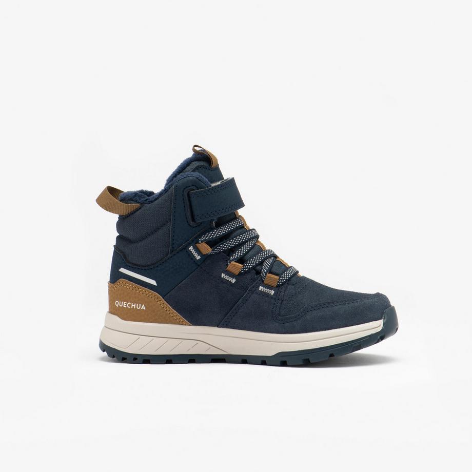 QUECHUA  Wasserdichte Winter-Wanderschuhe in Gr. 28 bis 34, SH500 mit Klettband, 