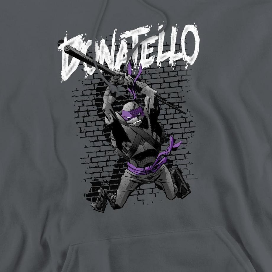 TEENAGE MUTANT NINJA TURTLE Donatello Stampa Grafica Felpa con Cappuccio  